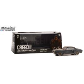 Ford Mustang Adonis Creed's Ii - Noir Mat 2018 1/43 Greenlight
