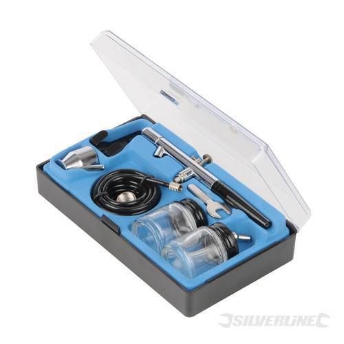 Coffret 6 pièces d'aérographe - SILVERLINE