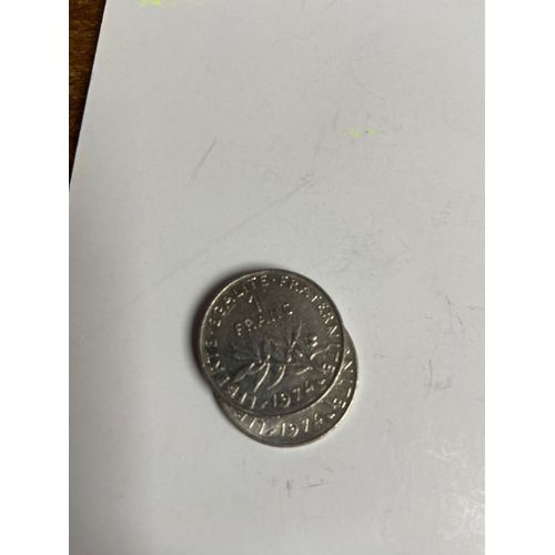Pièce 1 Franc 1974