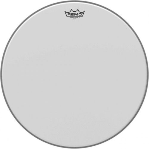 Remo Ax-0118-00 - Peau Ambassador X Sablée 18" Pour Caisse Claire/Tom Sur Pieds