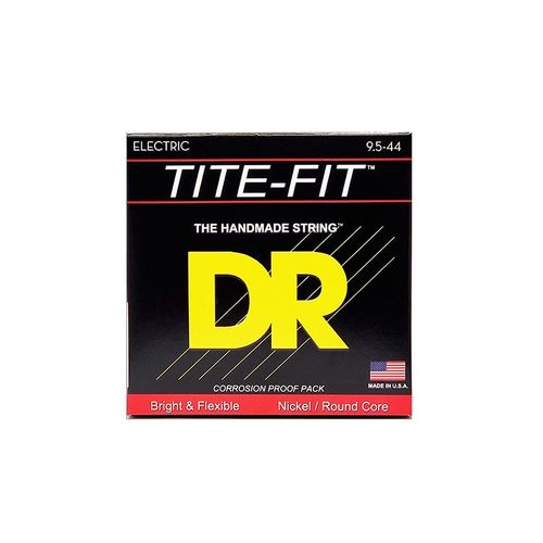 Dr Ht-9.5 - Tite-Fit - Nickel Plated, Jeu Guitare Électrique, Light Plus 9.5-44