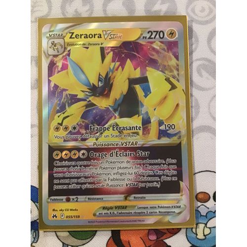 Zeraora Vstar 055/159 Série Zénith Suprême
