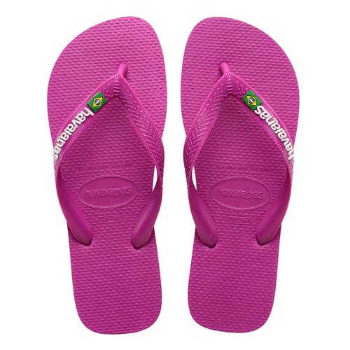 Tong Enfant Enfiler Havaianas Brasil Logo