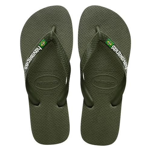 Tong Enfant Enfiler Havaianas Brasil Logo