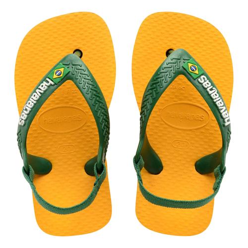 Tong Enfantlastique Havaianas Baby Brasil Logo