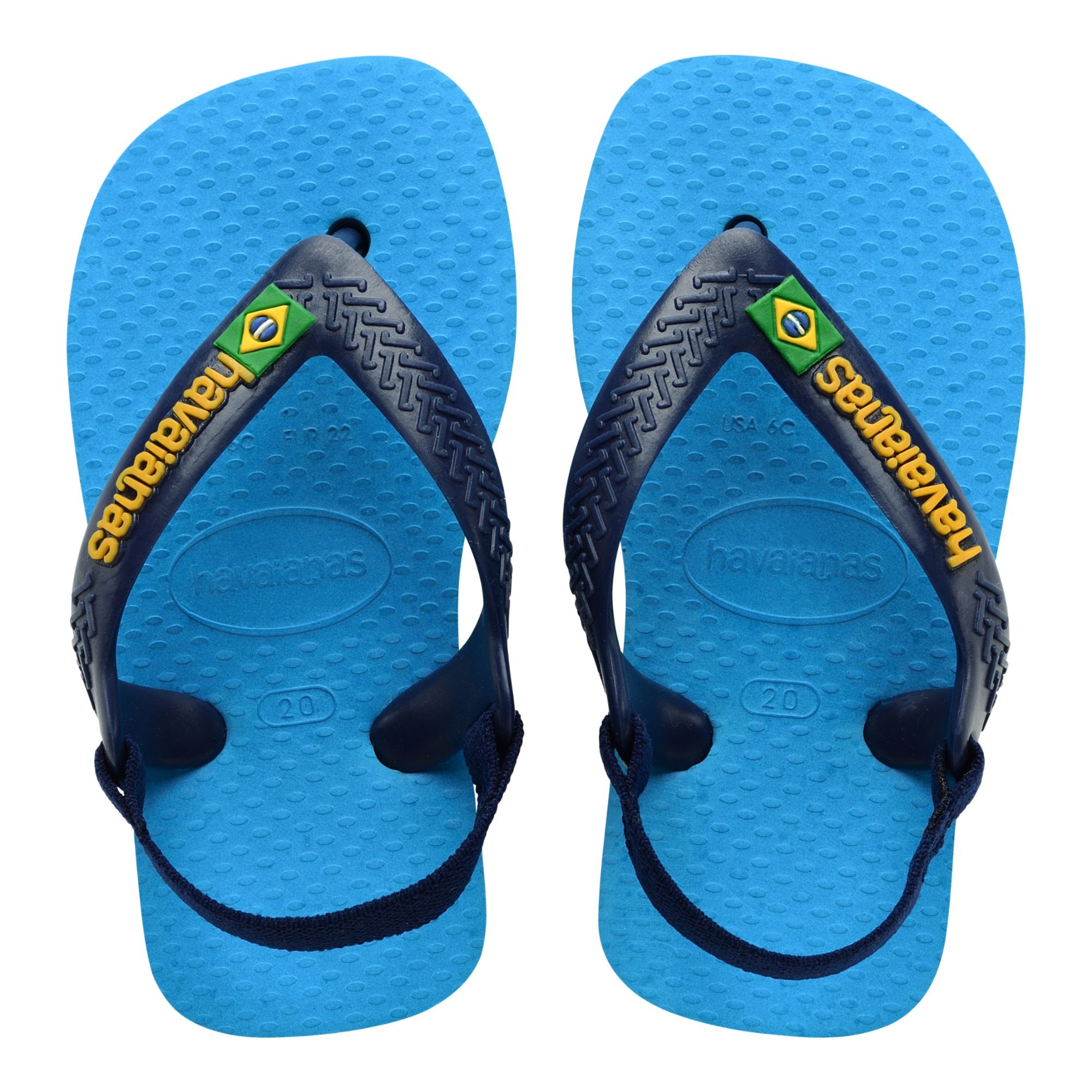 Tong Enfantlastique Havaianas Baby Brasil Logo