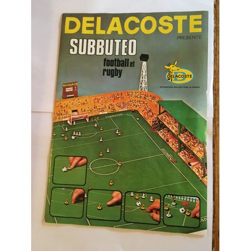 Catalogue Delacoste Subbuteo Football Et Rugby
