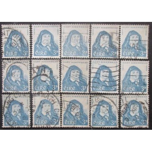 Irlande N°138 X 15 Oblitéré