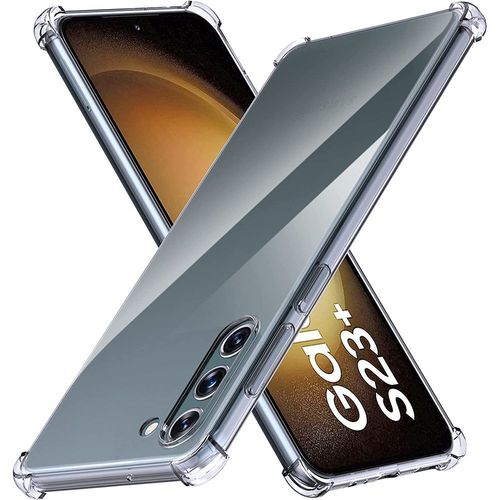Coque Pour Samsung Galaxy S23+ (S23 Plus) 4 Coins Renforcée Silicone Haute Résistance - E.F.Connection