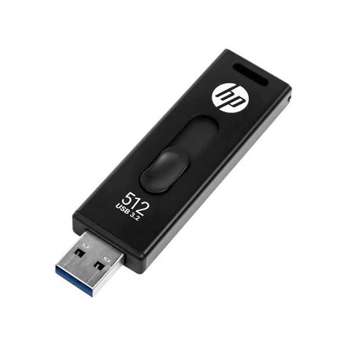 HP x911w - Clé USB - 512 Go - USB 3.2 Gen 1 - noir