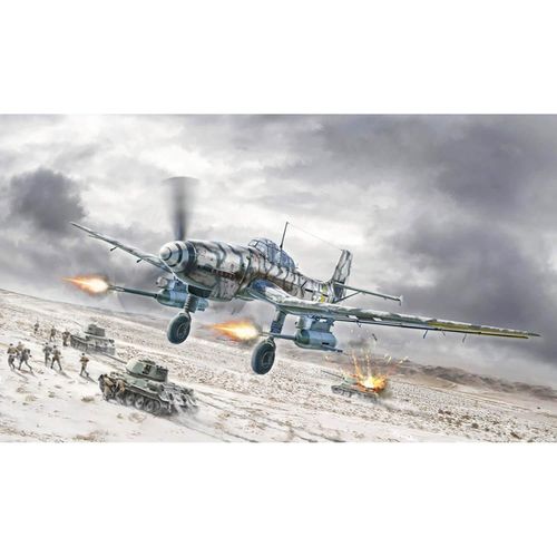 Maquette Avion : Junkers Ju87g-2-Maquettes Italeri