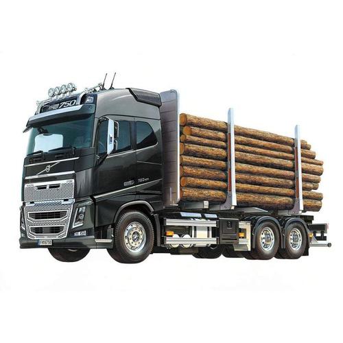 Tamiya 300056360 56360-1 Volvo Fh16 Porteur De Bois Rc Truck Télécommande Camion Mod Le Échelle 1 14 Kit De Construction Camion Non Laqué