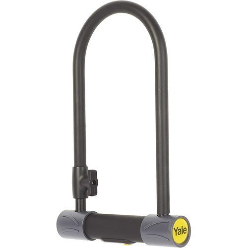 YALE Antivol U de Securite - Certifie Sold Secure Silver - Pour Velo. VTT - 230 x 115 x 13 mm