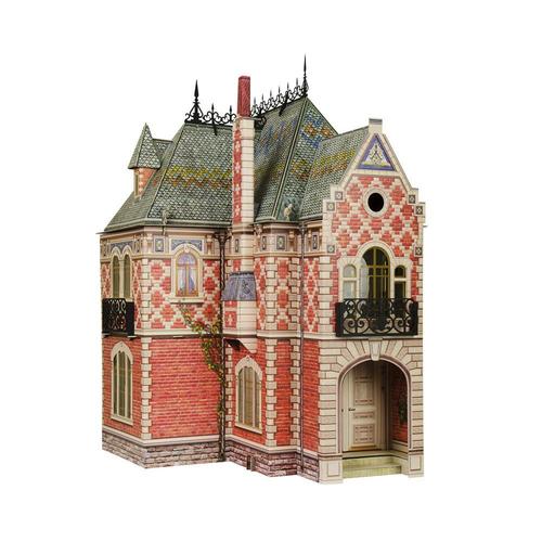 Keranova Keranova329 40,5 X 42,5 X 60 Cm Puzzle 3d Maison De Poupée Clever Papier Ii