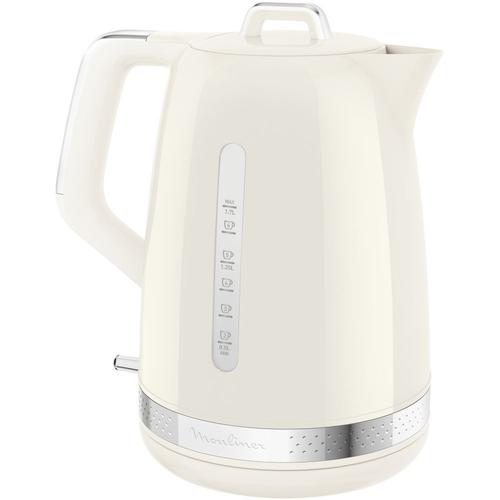 Moulinex Soleil BY320A10 - Bouilloire - 1.7 litres - 2400 Watt - ivoire