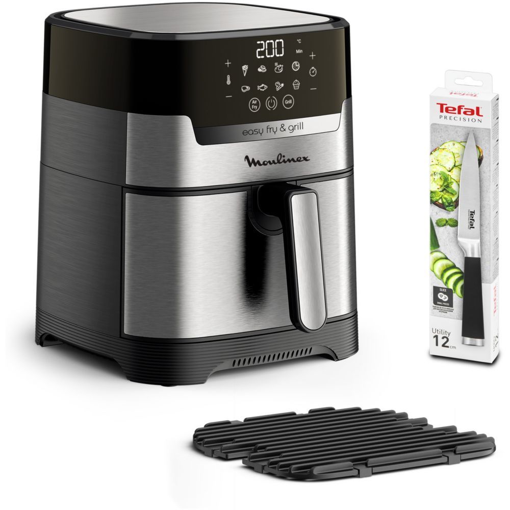 Airfryer Moulinex Easy fry & Grill Inox