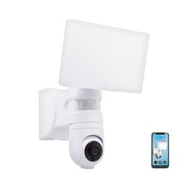 Projecteur Mural Connecté Avec Caméra Intégrée Kozii Détecteur De Mouvement 2200 Lumens Blanc Froid