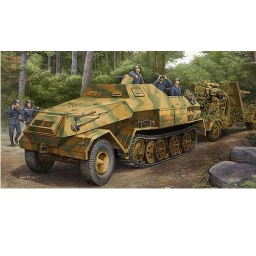 Maquette Half-Track Sd.Kfz.8 Gepanzerte 12t 1944-Trumpeter
