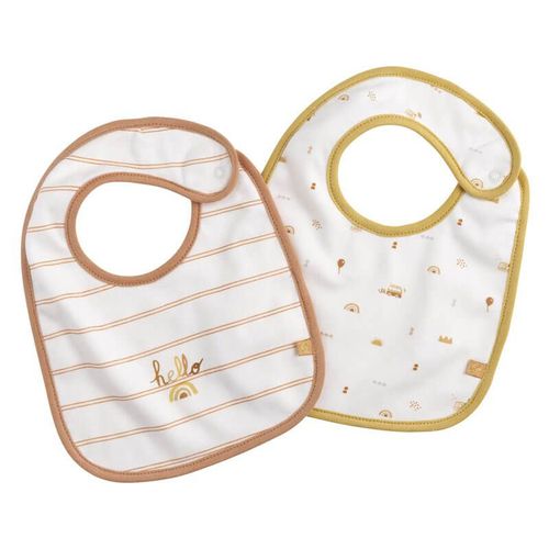 Lot De 2 Bavoirs Bébé Sunlight - Sauthon Baby Deco