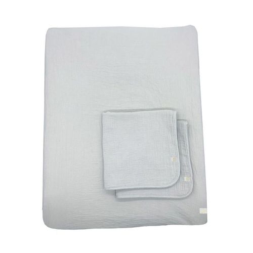 Housse De Matelas À Langer Et 2 Linges Promenons-Nous - Sauthon Baby Deco