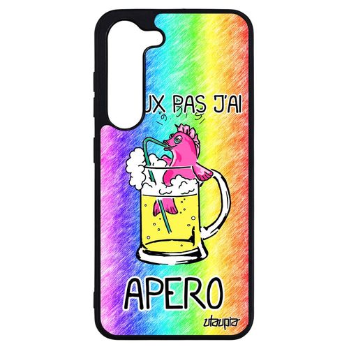 Coque Jpeux Pas J'ai Apero Galaxy S23+ Plus En Silicone Metal Unique Bourré Vert Humour 4g Comique Biere Poisson Etui Drole Samsung