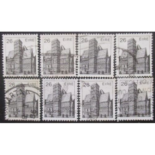 Irlande N°488 X 8 Oblitéré