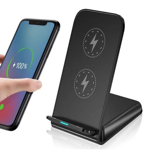 Chargeur Sans Fil, 10w Certifié Qi, Chargeur Induction Avec Double Bobine,Pour Iphone 13 12 11 X Xs Xr,Samsung,Huawei,Xiaomi,Lg Etc.