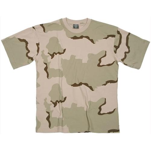 T-Shirt Camouflage Desert (3 Couleurs) Taille L