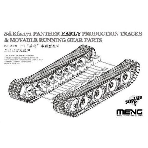 Meng Model Sps-057 1/35 Sd.Kfz 171 Kit De Fabrication De Maçonnerie Et De Fabrication En Plastique Pour Modélisme, Loisirs, Modélisme, Multicolore-Meng