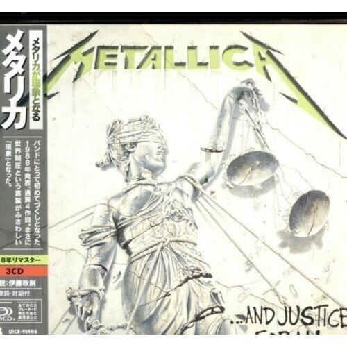 Metallica - And Justice For All (Shm-Cd) [Cd] Rmst, Shm Cd, Japan - Import