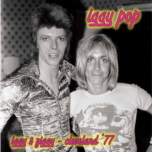 Iggy Pop - Iggy & Ziggy - Cleveland '77 - Silver/Pink Splatter [Vinyl Lp] Colored Vinyl, Pink, Silver
