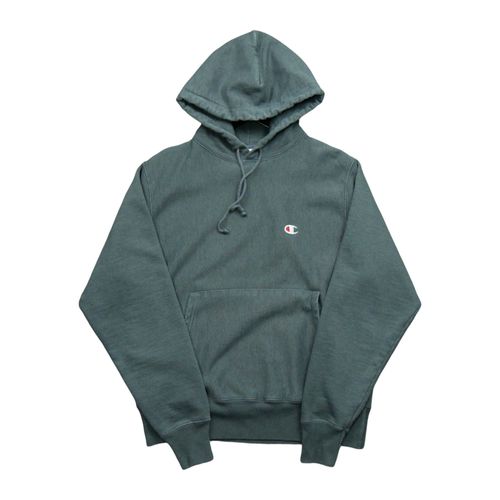 Reconditionné - Sweat À Capuche Champion - Taille S - Homme - Gris