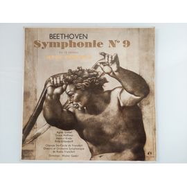 Disque Vinyle 33 Tours Beethoven Symphonie N°9 En Ré Mineur Avec Choeurs - Direction Walter Goehr