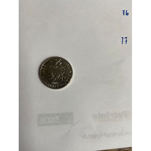 Pièce 1/2 Franc 1973