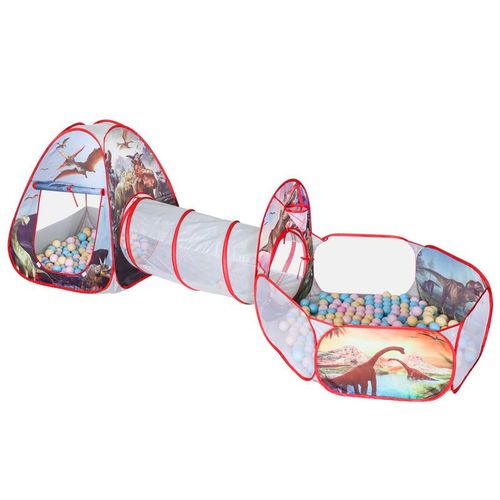 Tente De Dinosaure Pour Enfants,Parc Portable 3 En 1,Tente De Plage Pour Enfants,Tipi Pour Enfants,Jeux De Plein Air,Jardin,Piscine À Balles - Type Qc0031kl