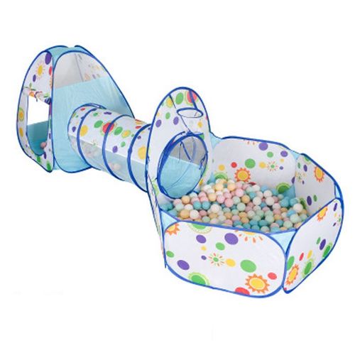 Tente De Dinosaure Pour Enfants,Parc Portable 3 En 1,Tente De Plage Pour Enfants,Tipi Pour Enfants,Jeux De Plein Air,Jardin,Piscine À Balles - Type Qc0031ql