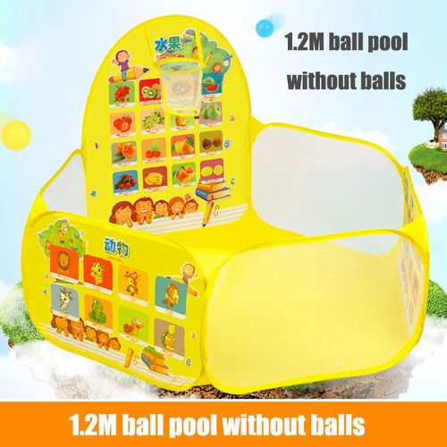 Tente De Dinosaure Pour Enfants,Parc Portable 3 En 1,Tente De Plage Pour Enfants,Tipi Pour Enfants,Jeux De Plein Air,Jardin,Piscine À Balles - Type Qc0183huang