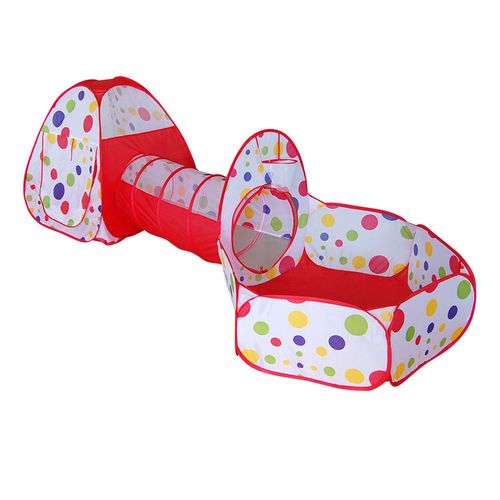 Tente De Dinosaure Pour Enfants,Parc Portable 3 En 1,Tente De Plage Pour Enfants,Tipi Pour Enfants,Jeux De Plein Air,Jardin,Piscine À Balles - Type Qc0031r