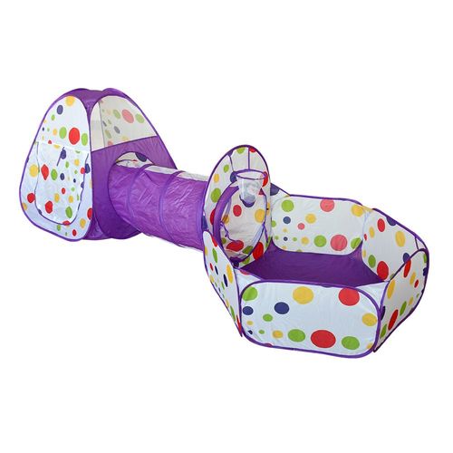 Tente De Dinosaure Pour Enfants,Parc Portable 3 En 1,Tente De Plage Pour Enfants,Tipi Pour Enfants,Jeux De Plein Air,Jardin,Piscine À Balles - Type Qc0031zi
