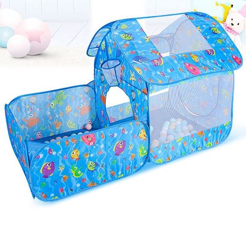 Tente De Dinosaure Pour Enfants,Parc Portable 3 En 1,Tente De Plage Pour Enfants,Tipi Pour Enfants,Jeux De Plein Air,Jardin,Piscine À Balles - Type Qc0031lan