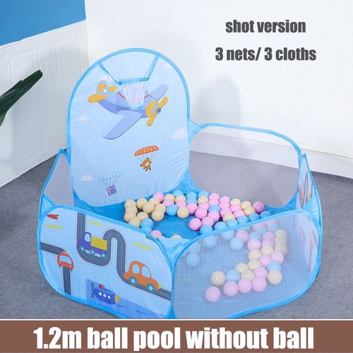 Tente De Dinosaure Pour Enfants,Parc Portable 3 En 1,Tente De Plage Pour Enfants,Tipi Pour Enfants,Jeux De Plein Air,Jardin,Piscine À Balles - Type Qc0183bw
