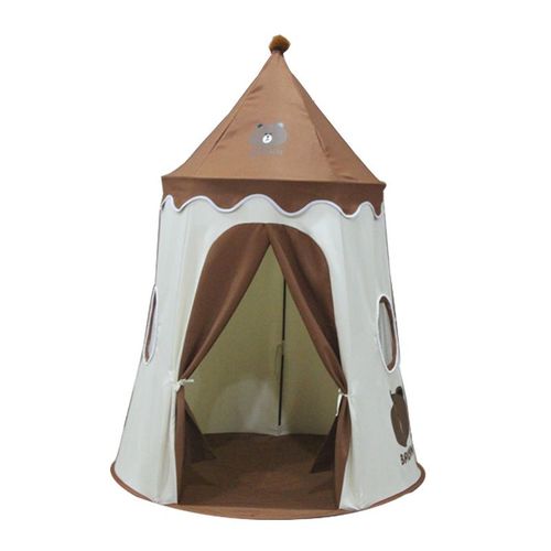 Tente Jouet Pour Enfants,Jeu D'intérieur Et D'extérieur,Château De Princesse Tipi De Jardin,Jouets Mignons Pliants,Tente De Chambre De Bébé,Tipi De Maison,Cadeaux De Jouets - Type Coffee