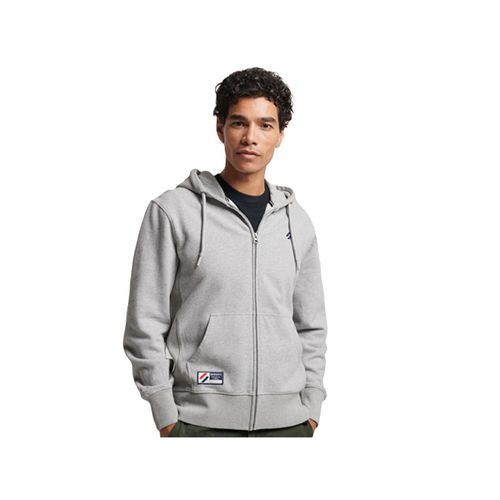 Sweat Superdry Ample Essential Logo Homme Gris