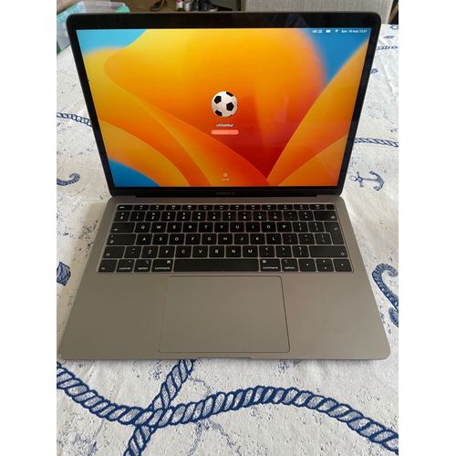 Apple MacBook Air 2018 - 13" Intel Core i5 - Ram 16 Go - DD 500 Go