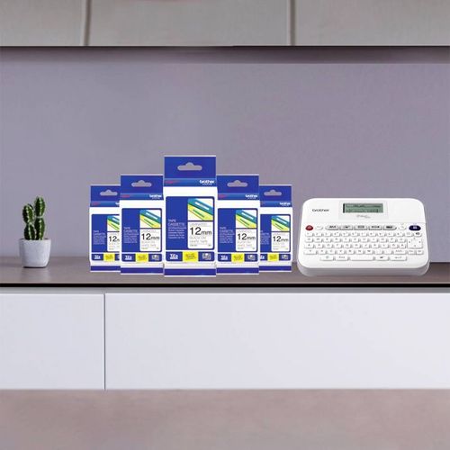 Print Brother P-touch Bundle Pt-d400bp +5 X Tze231