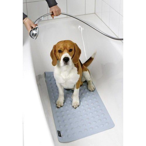 Tapis de bain gris 40x70cm