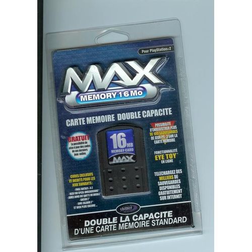 Carte Memoire Double Capacite