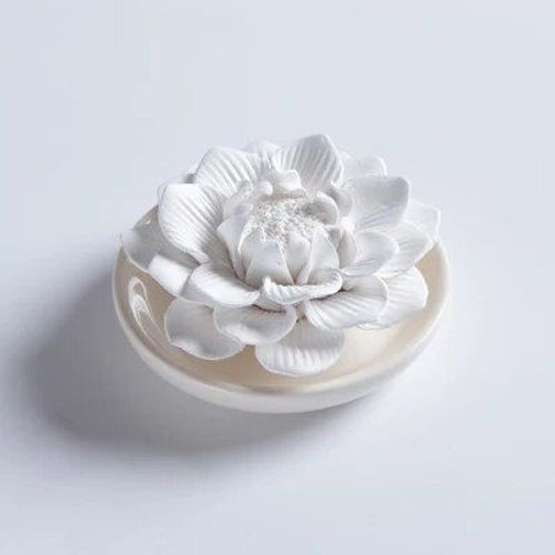 Diffuseur de nouilles en céramique rose et anni,désodorisant,huile essentielle d'intérieur,pierre durable,décor de table et de chambre à coucher,1 pièce