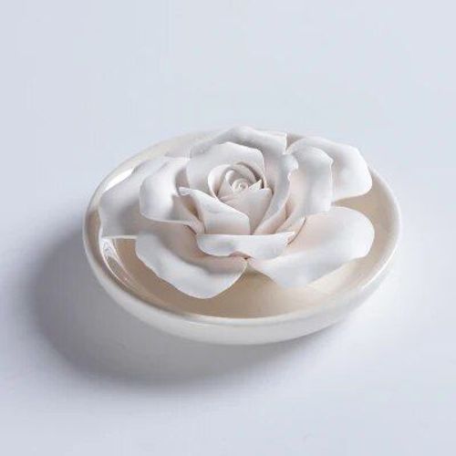 Diffuseur de nouilles en céramique rose et anni,désodorisant,huile essentielle d'intérieur,pierre durable,décor de table et de chambre à coucher,1 pièce