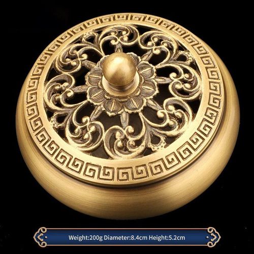 Brûleur d'encens antique chinois en laiton,diffuseur d'arômes,cadre de diffuseur d'arômes,décoration de bureau à domicile,salon et chambre à coucher